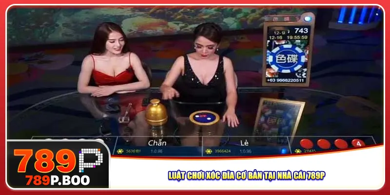 Luật chơi xóc đĩa cơ bản tại nhà cái 789p